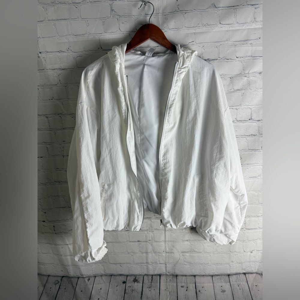 OTOS White Nylon Jacket XL